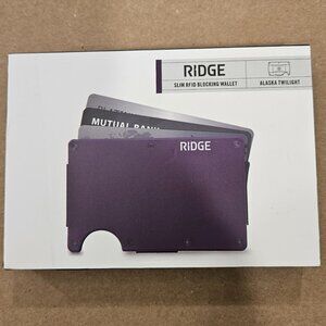 Ridge Slim RFID Blocking Wallet Alaska Twilight